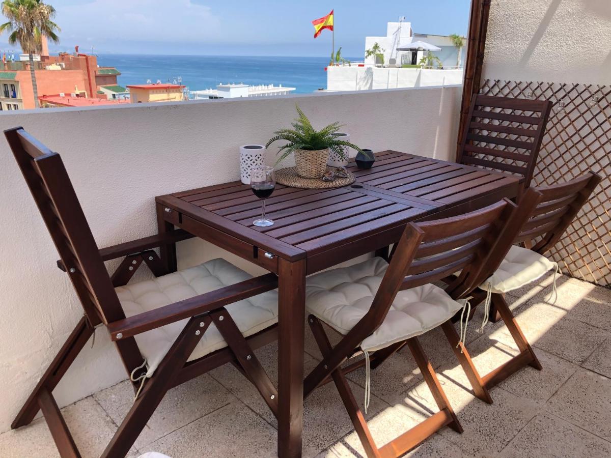 El Cortijuelo. Magnificent Triplex Terraced House With Rooftop Of 18M2, Overlooking The Sea. Parking Torremolinos Exterior photo