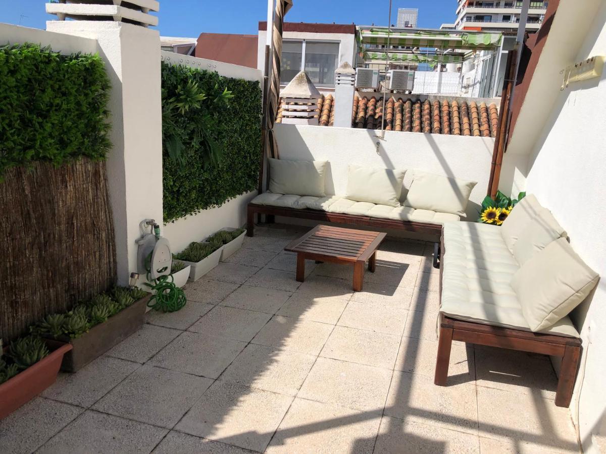 El Cortijuelo. Magnificent Triplex Terraced House With Rooftop Of 18M2, Overlooking The Sea. Parking Torremolinos Exterior photo